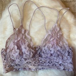 Free People FP One Adella Bralette in Lavender - Size S